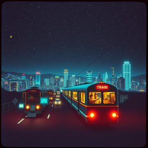 KindMusic.com song by Hal E Wijn about Gambling on a southern train